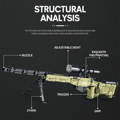 BrickStriker™ AWM Sniper Rifle