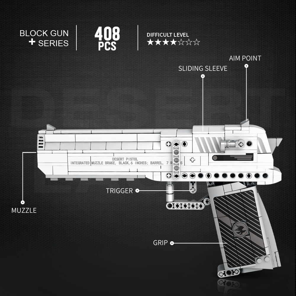 BrickStriker™ Desert Eagle