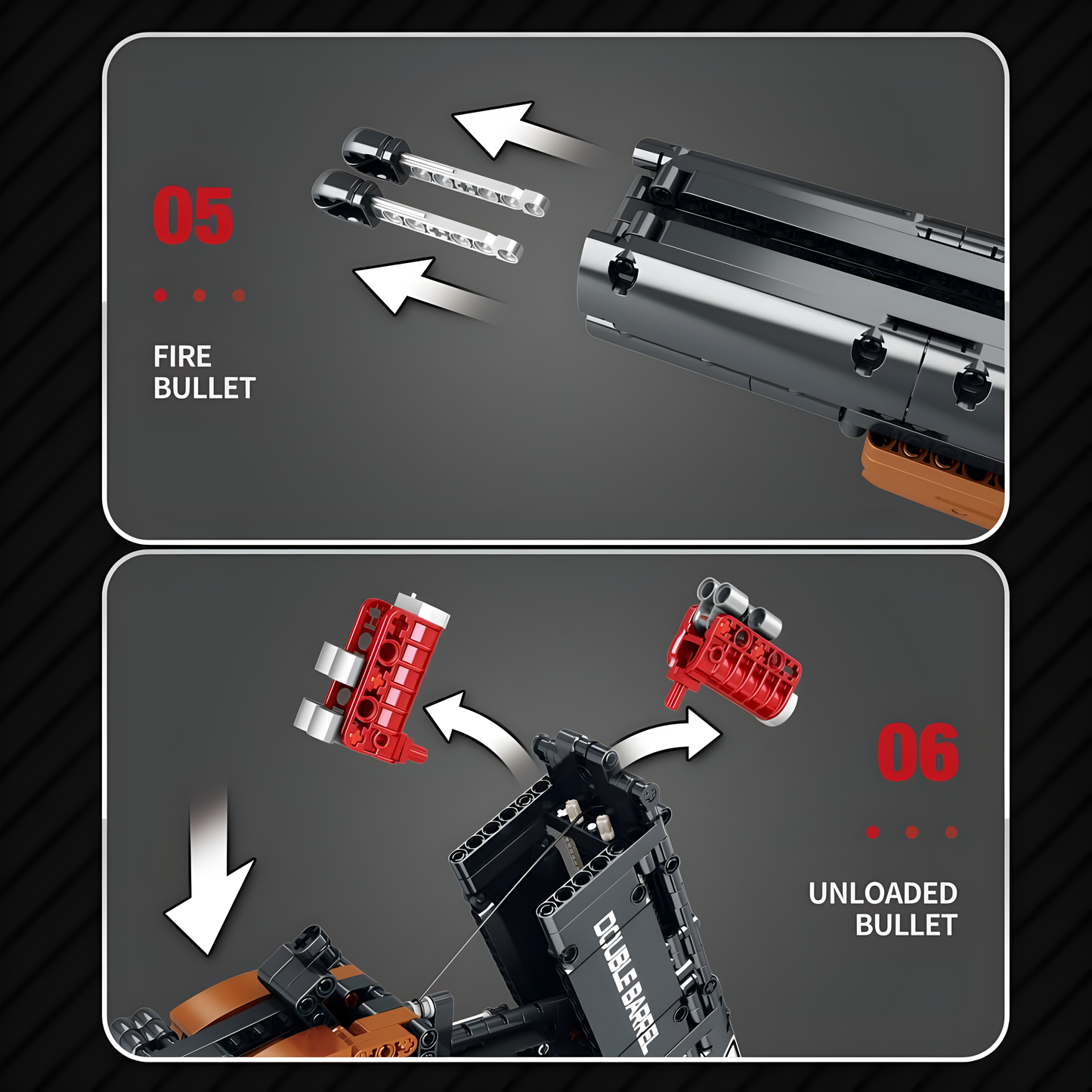 BrickStriker™ Double-barreled Shotgun