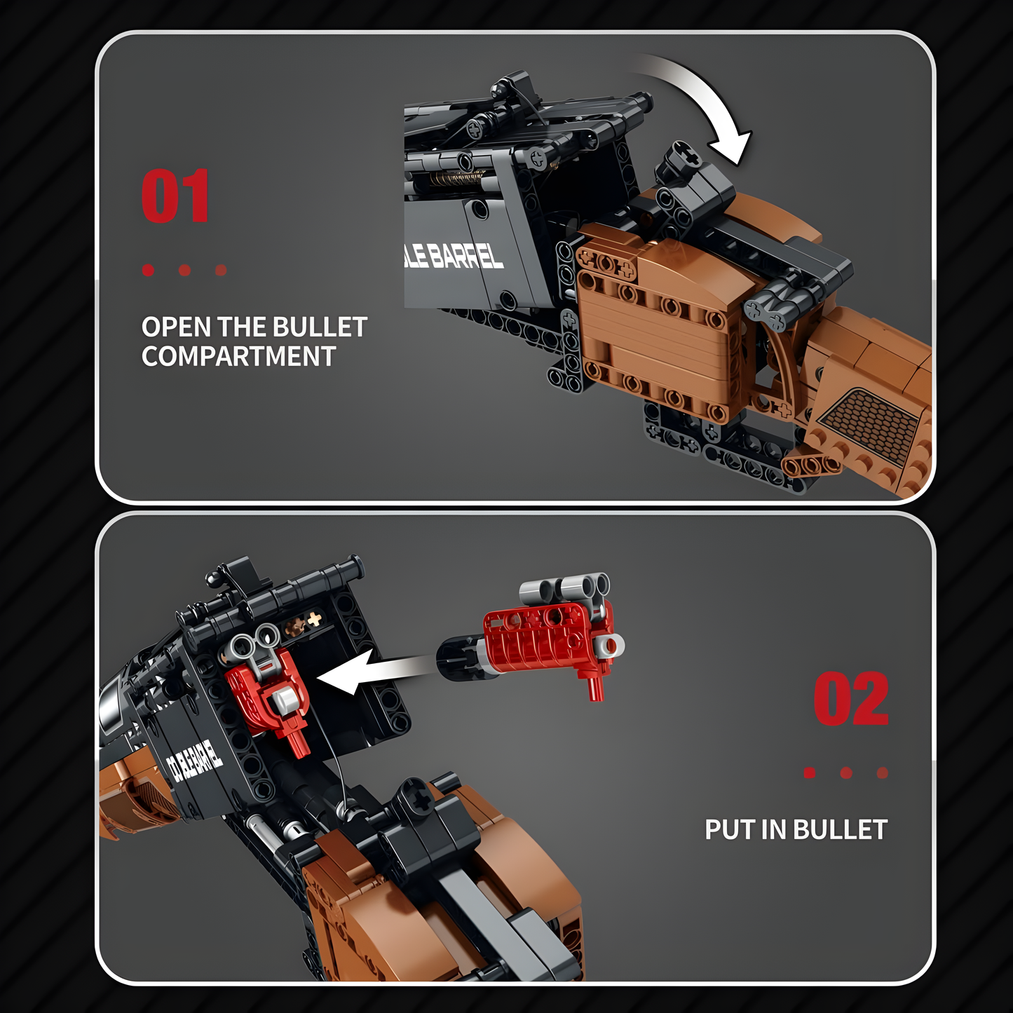 BrickStriker™ Double-barreled Shotgun