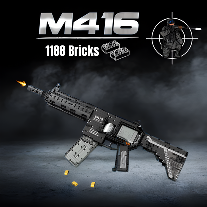 BrickStriker™ M416 Military Electric Assault Rifle