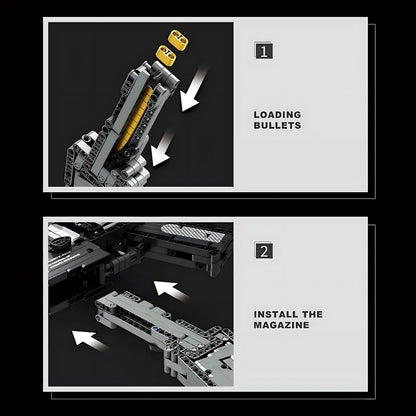 BrickStriker™ M416 Military Electric Assault Rifle